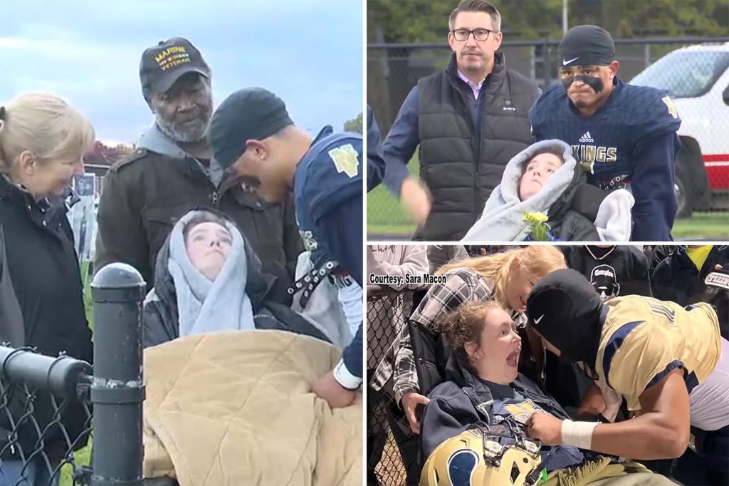 Featured image for "Michigan Mom Defies Odds, Awakens from Coma to Attend Son's Senior Night Football Game"