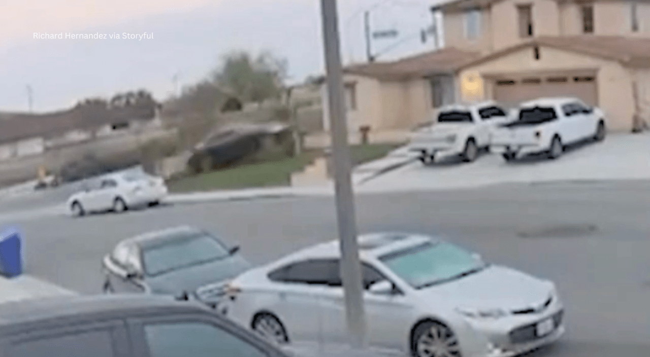 Featured image for "Shocking Video: Car Launches Airborne into California Home"