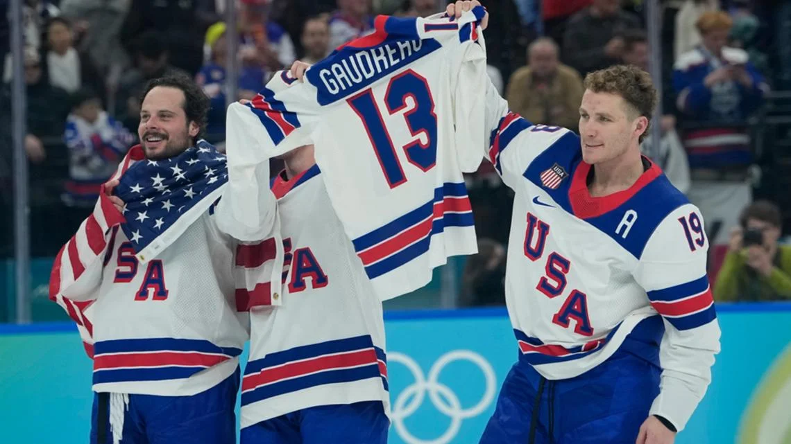 Gaudreau Brothers Honored by Team USA at Milan Olympics