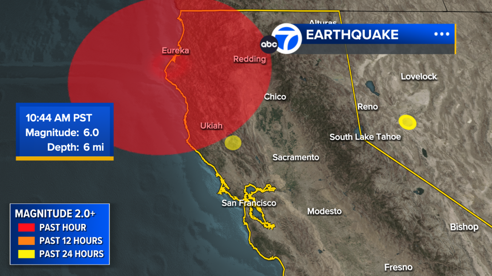 Featured image for 7.0 Earthquake Hits Northern California, Tsunami Warning Lifted