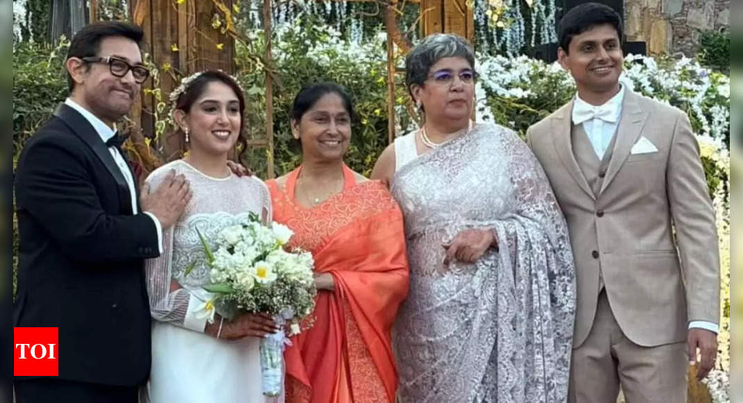 Featured image for Star-Studded Wedding Reception and Joyous Mehendi Ceremony: Ira Khan and Nupur Shikhare's Grand Celebration with Aamir Khan and Bollywood Celebrities