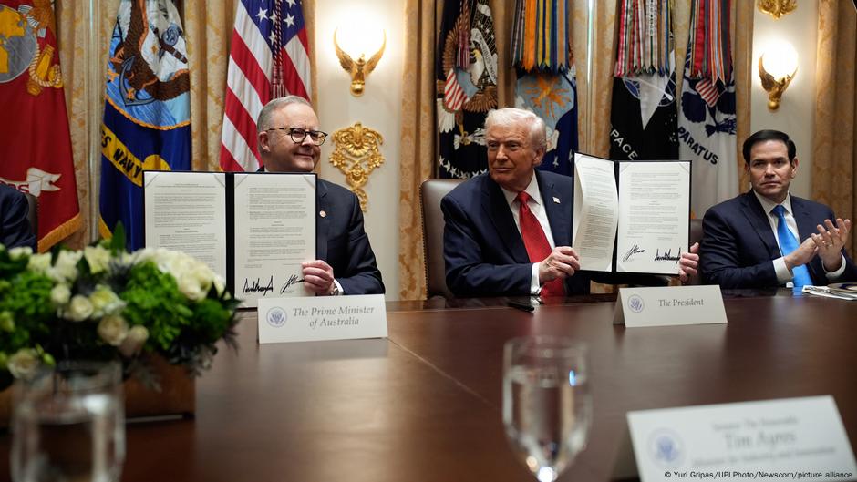 Featured image for Trump Signs Rare Earths and Minerals Deal with Australia to Counter China