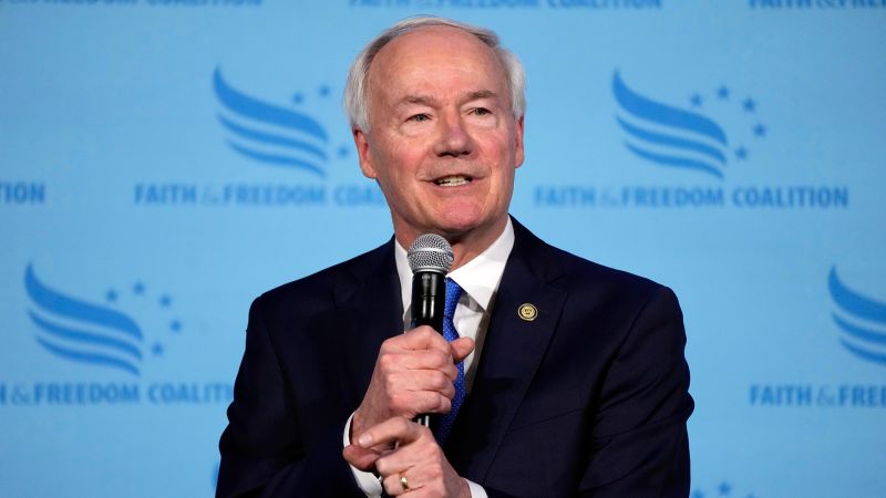 Asa Hutchinson launches 2024 presidential campaign in Arkansas.