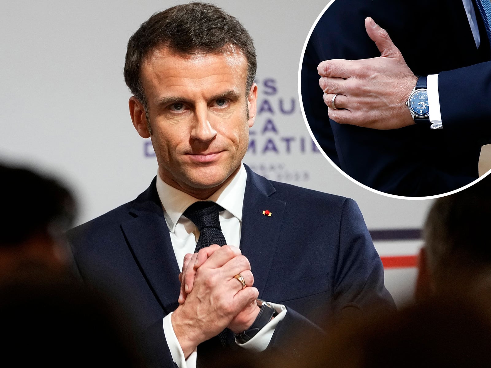 Featured image for Macron's Watch Controversy Amid Protests and TV Interview