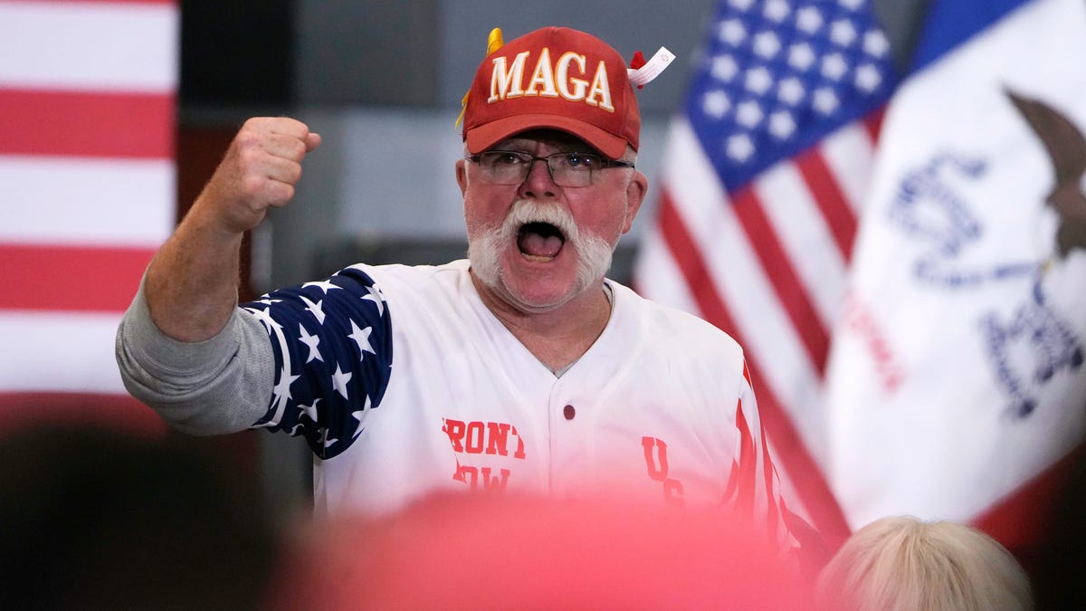 Featured image for "Iowa GOP Caucusgoers Divided on MAGA Support and Trump Loyalty: Poll"