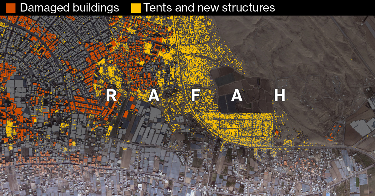 Featured image for "Israeli Response to Iranian Attack Reshapes Rafah in Gaza"