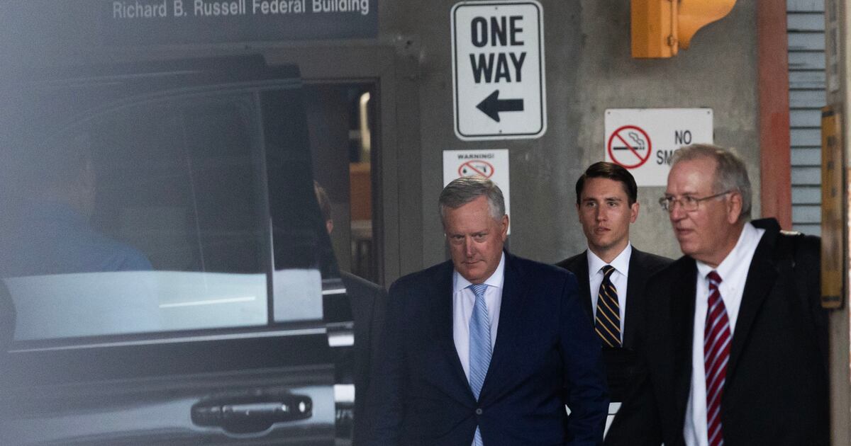 Mark Meadows' Testimony in Atlanta Court: A Game-Changer