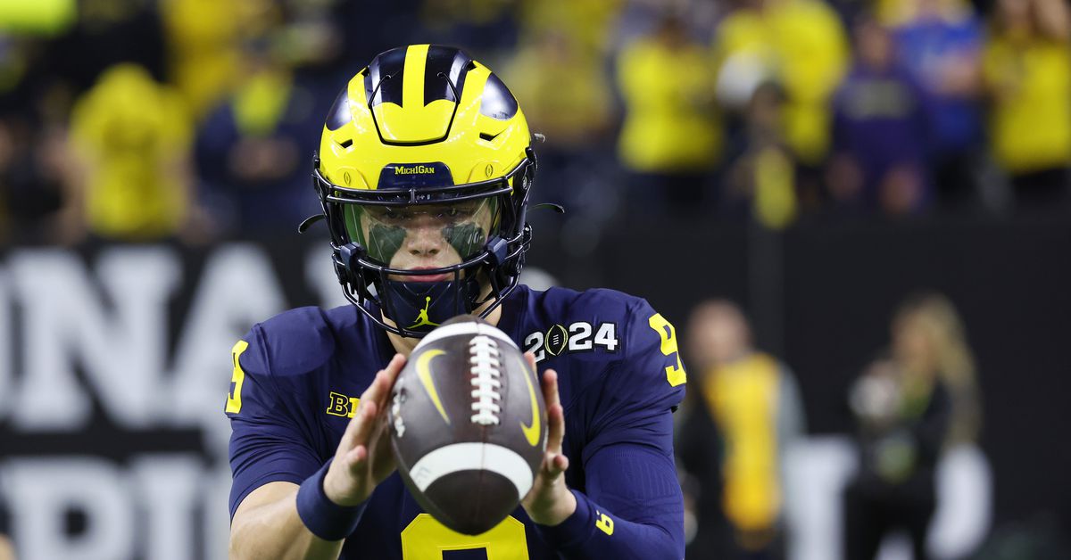 "Minnesota Vikings Select J.J. McCarthy as Future Quarterback in SB Nation NFL Mock Draft"