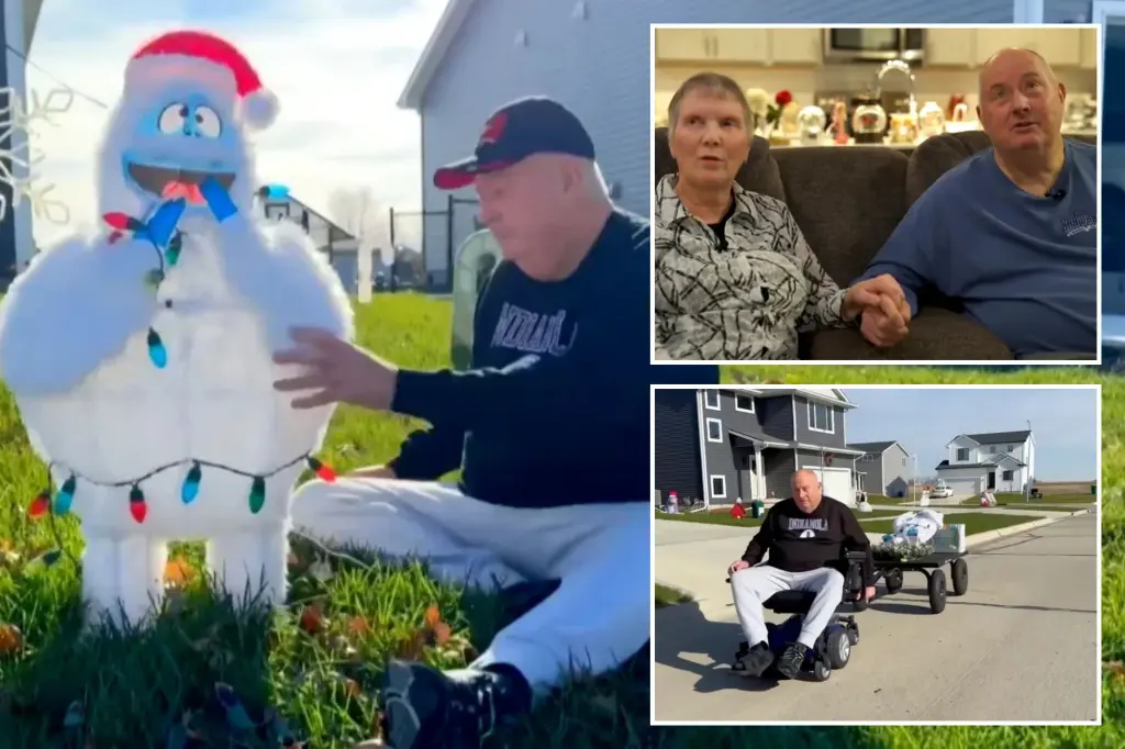 Husband Spreads Holiday Cheer to Honor Late Wife