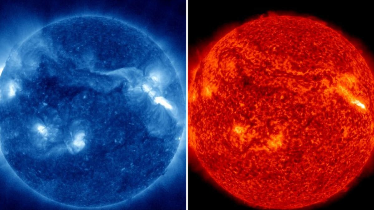 "Sun's Massive Solar Flare Disrupts Radio Communications and Frequencies"