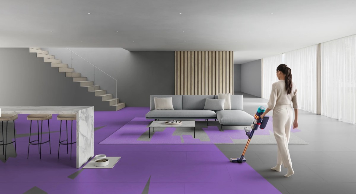 Featured image for "Dyson's AR App Ensures You Never Miss a Spot While Vacuuming"