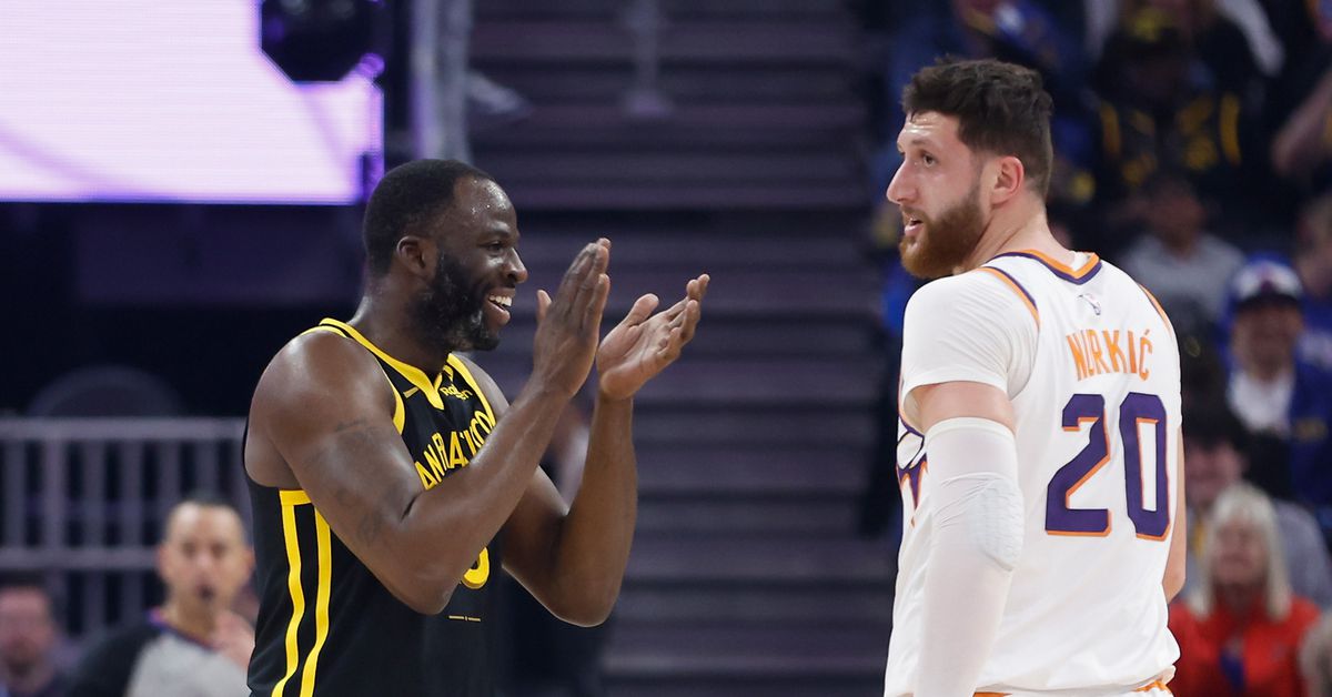 Featured image for "Draymond Green Fires Back at Nurkić and Durant in Podcast Clash"