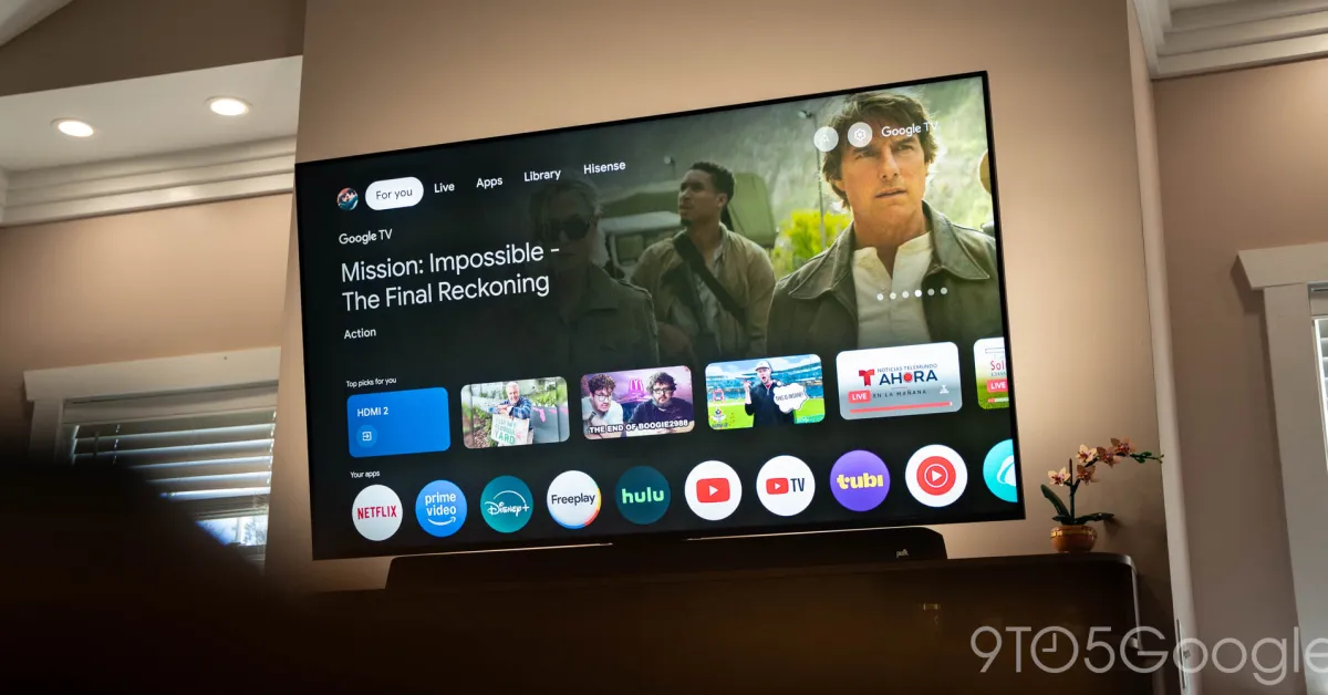 Featured image for Google TV to Debut in Hotels with New Partnerships in 2026