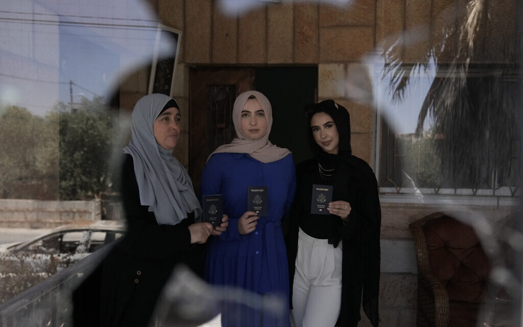 US and EU officials show support for Palestinian town attacked by settlers.