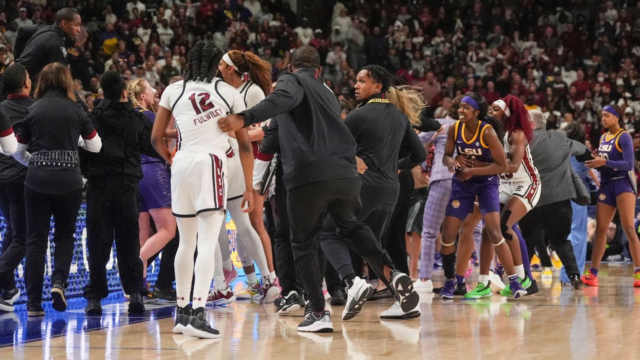 Featured image for "SEC Title Game Ends in Brawl: South Carolina's Wild Weekend"