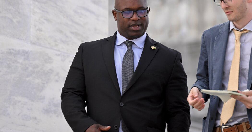 Featured image for "Progressive Rep. Jamaal Bowman Sparks Chaos with Fire Alarm During House Vote"