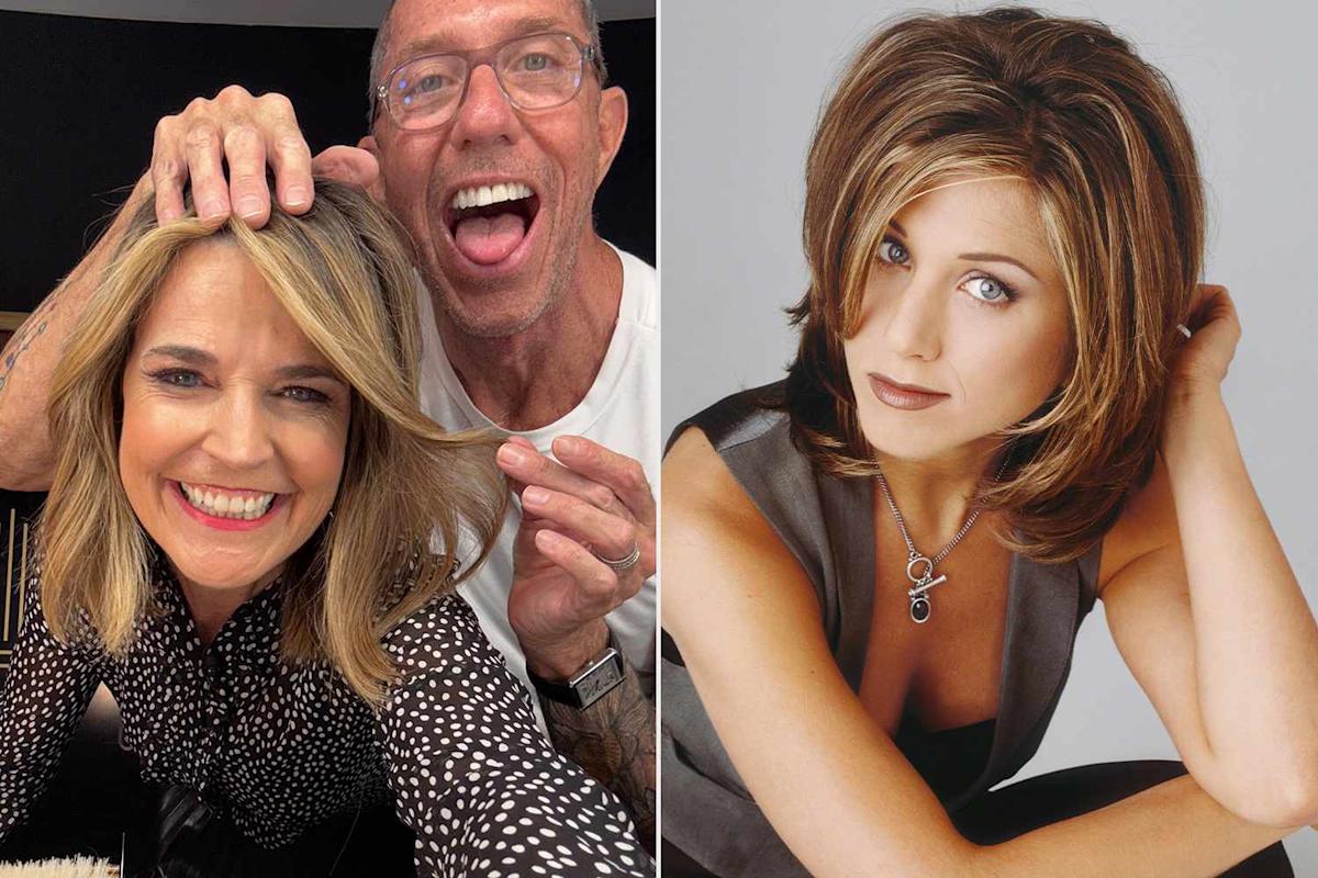Featured image for Savannah Guthrie Debuts Chic Bob and Reflects on '90s Hair Looks