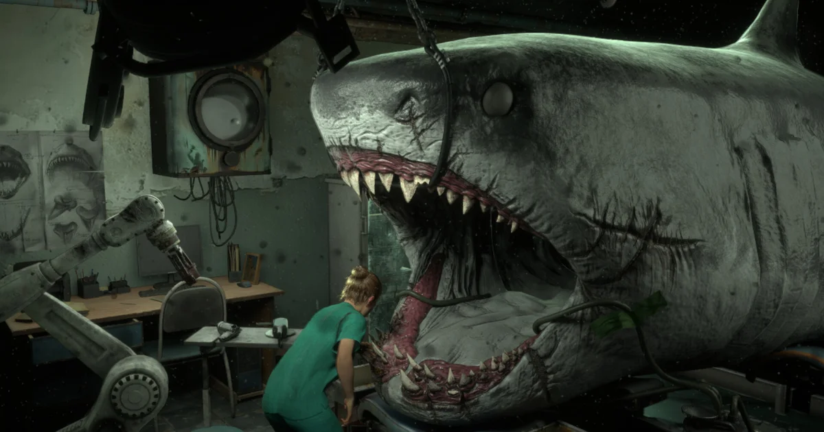 Featured image for Shark Dentist: A Horror Roguelike Combining Sharks and Dental Dread