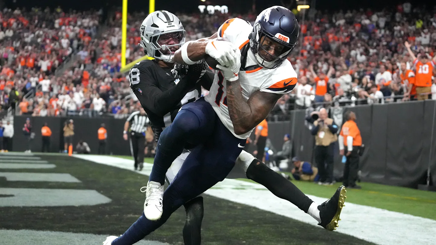 Featured image for Broncos Triumph Over Raiders 29-19 with Historic Performance