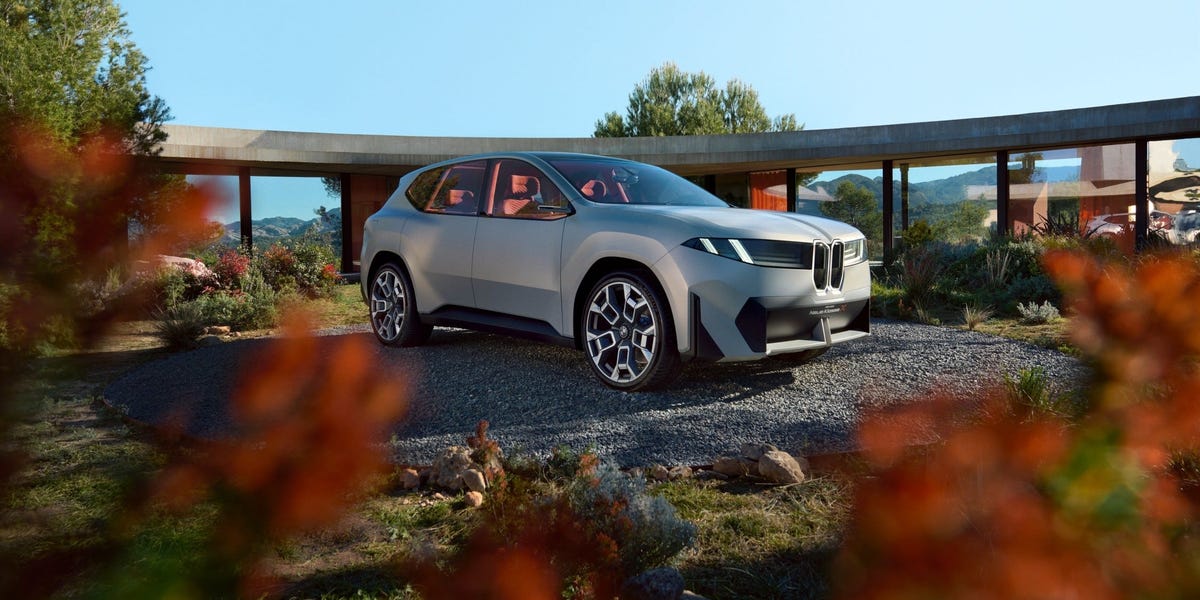 "Unveiling BMW's Vision Neue Klasse X: A Glimpse into the Future of Electric SUVs"