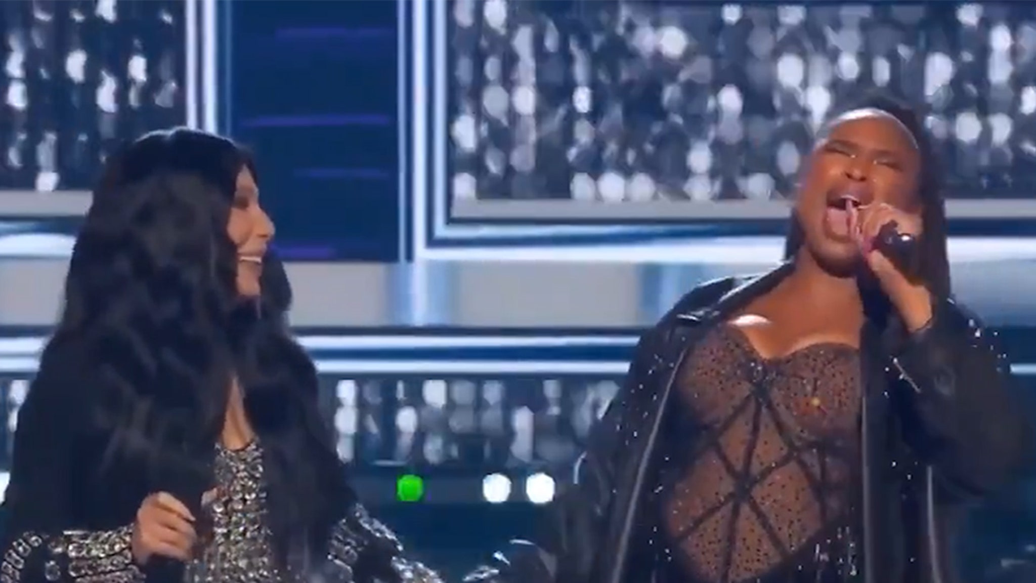 Featured image for "Cher Receives iHeart Icon Award Amid Fans' Claims of Jennifer Hudson's Upstaging Attempt"