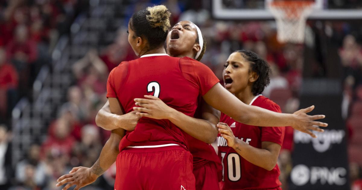 Featured image for Louisville Women's Basketball Triumphs over Kentucky in High-Stakes Match