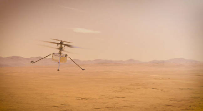 Mars Helicopter Breaks Silence, Phones Home After 63 Days