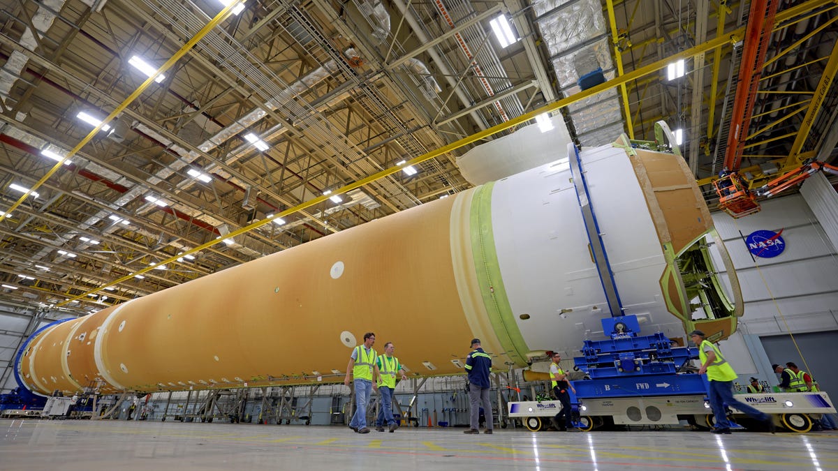 NASA's Artemis Program Progresses with Moon Rocket and Rover Construction.