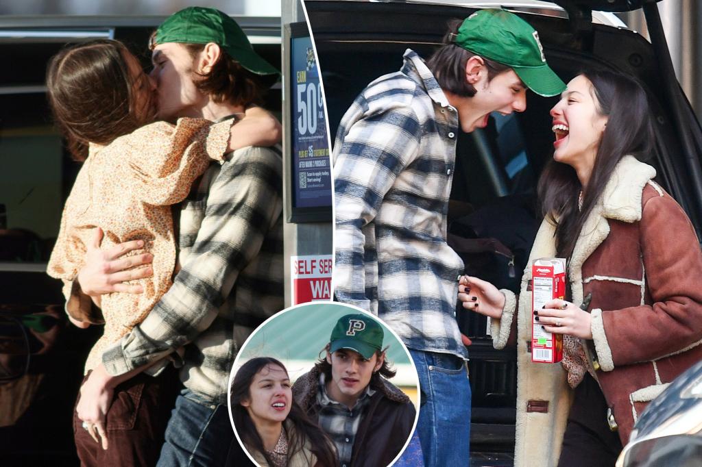 Featured image for "Olivia Rodrigo and Louis Partridge Seal Their Romance with a Steamy NYC Makeout Session"