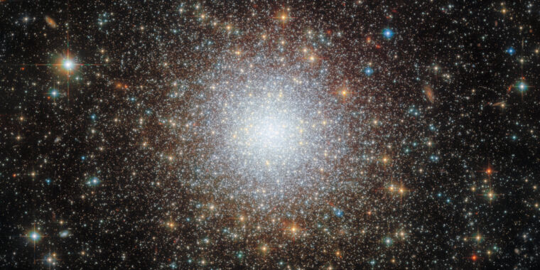 Hubble's Stunning Discovery: Ancient Star Cluster 158,000 Light-Years Away