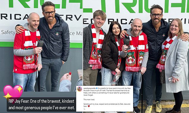 Ryan Reynolds Mourns Passing of Wrexham Fan Whose Dying Wish Was to Meet Him