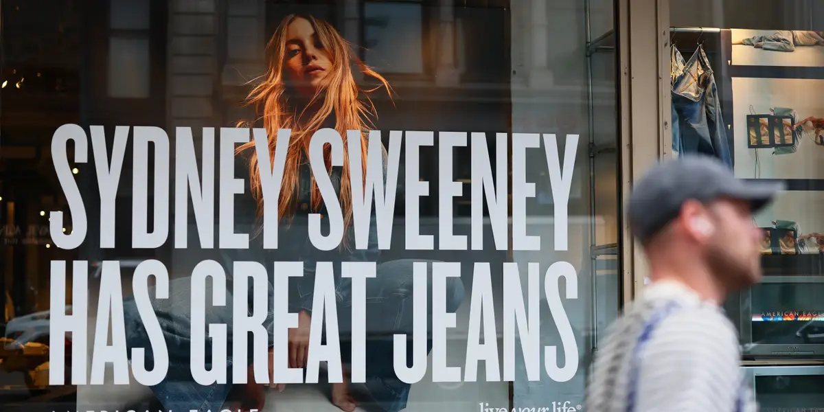 Featured image for Controversy Surrounds Sydney Sweeney's Jeans Campaign