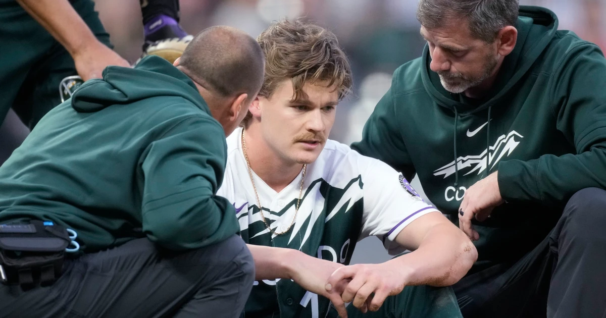 Rockies' Ryan Feltner placed on IL with skull fracture and concussion after line drive hit.