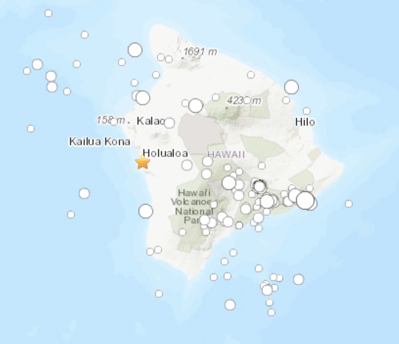 Earthquakes shake Hawaii and Papua New Guinea regions.