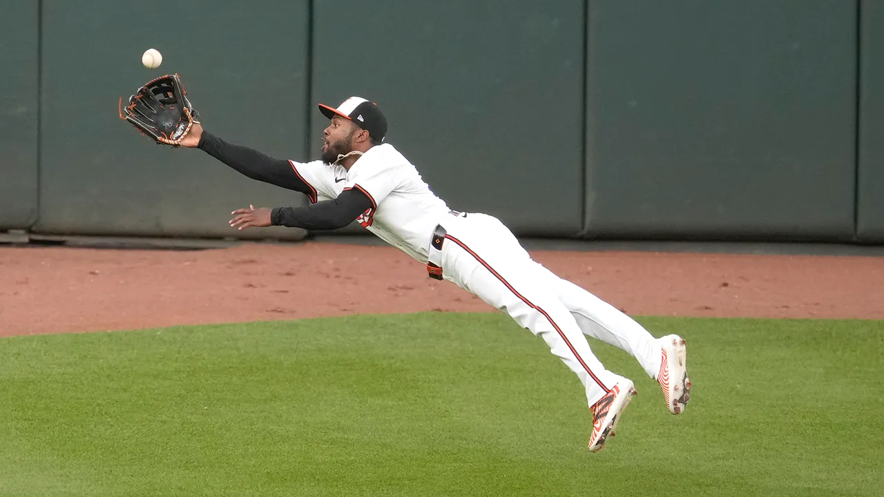 Featured image for "Cedric Mullins Shines in Orioles' Victory Over Twins with Stellar Defense and Offense"