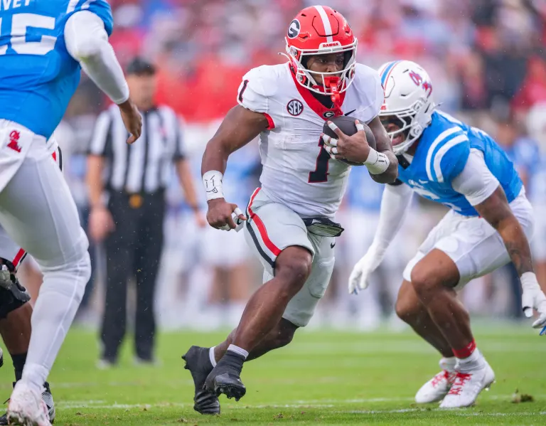 Featured image for Ole Miss Shakes Up CFP Race with Upset Over Georgia