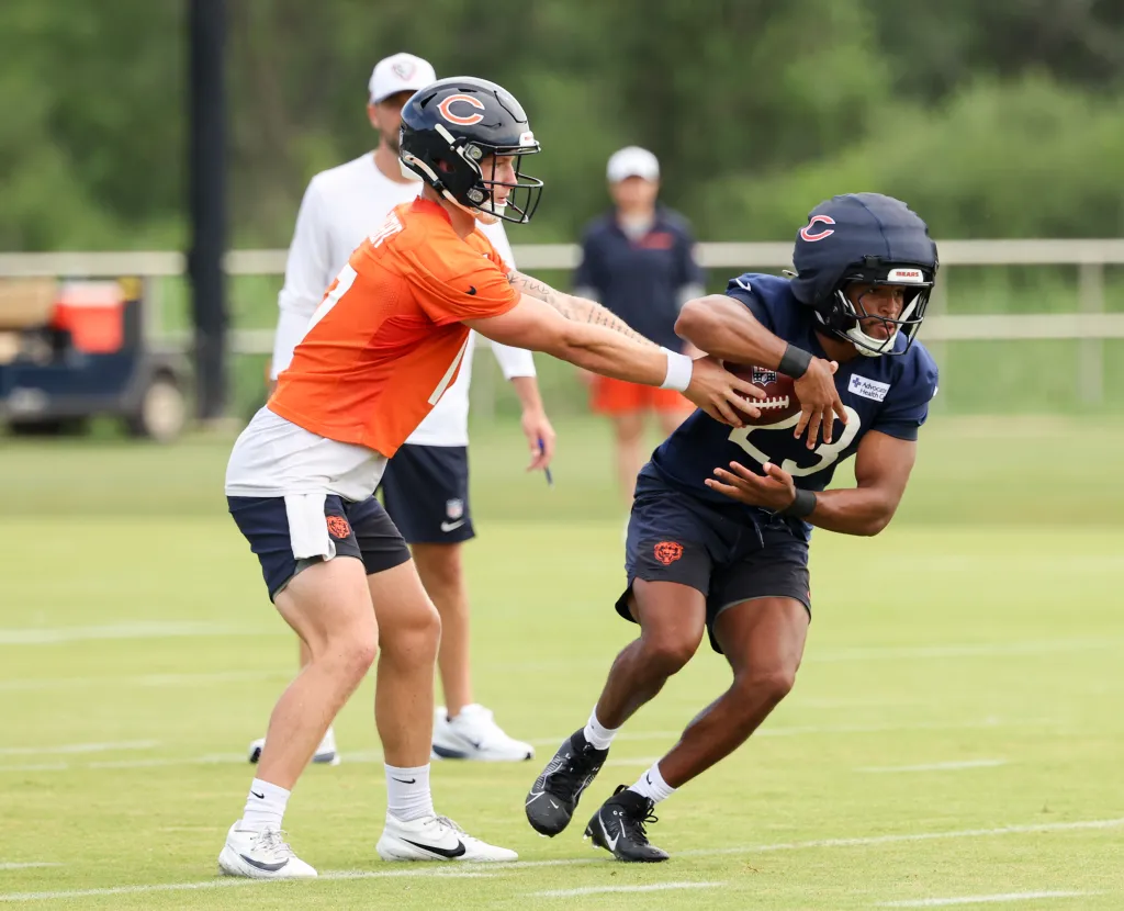 Featured image for Chicago Bears Training Camp Turns Physical and Intense
