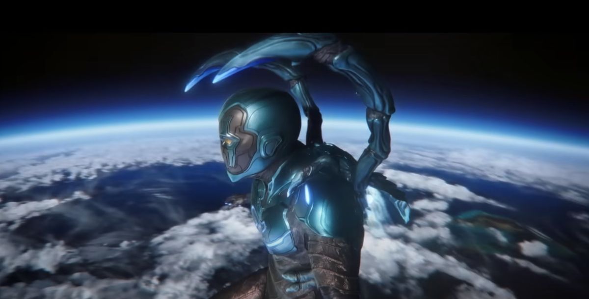 "Blue Beetle Takes Flight in DC's Latest Trailer"