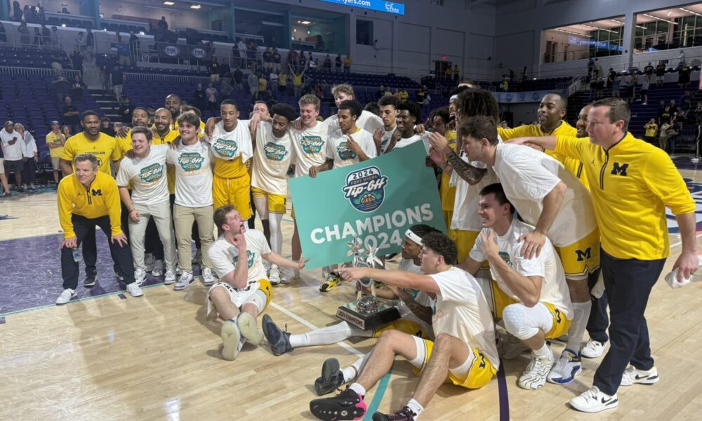 Featured image for Michigan Triumphs Over Xavier 78-53 in Fort Myers Championship