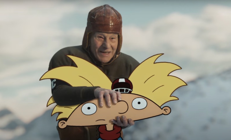 Featured image for "Patrick Stewart's Paramount+ Super Bowl Commercials: A Viral Sensation"