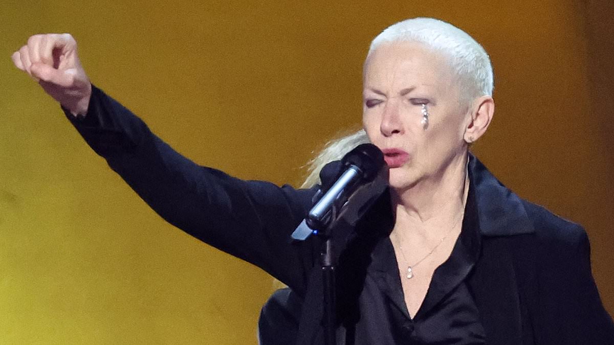 Featured image for "Annie Lennox's Controversial Call for Ceasefire in Israel-Hamas Conflict Sparks Backlash"