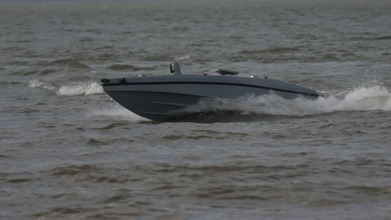 "Ukrainian Drones Sink Russian Warship in Black Sea"