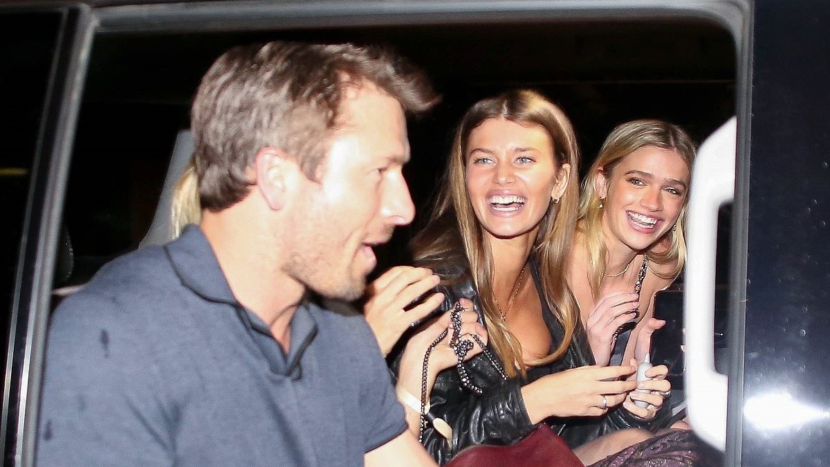 Featured image for "Glen Powell Spotted Leaving Pre-Grammy Party with Sienna Rai in West Hollywood"