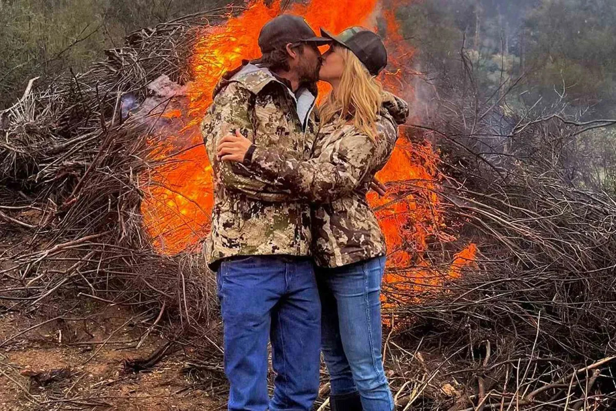 Featured image for 'Yellowstone' Stars Ryan Bingham and Hassie Harrison Confirm Real-Life Romance with Fiery Kiss