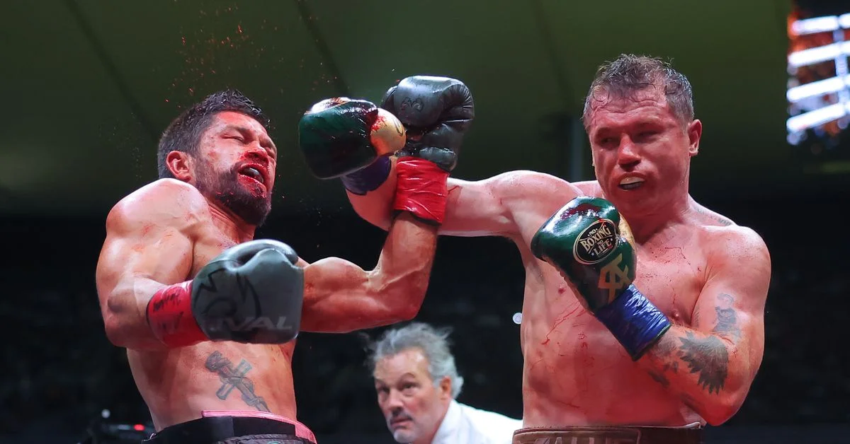 Canelo Alvarez triumphs over John Ryder in historic homecoming bout.