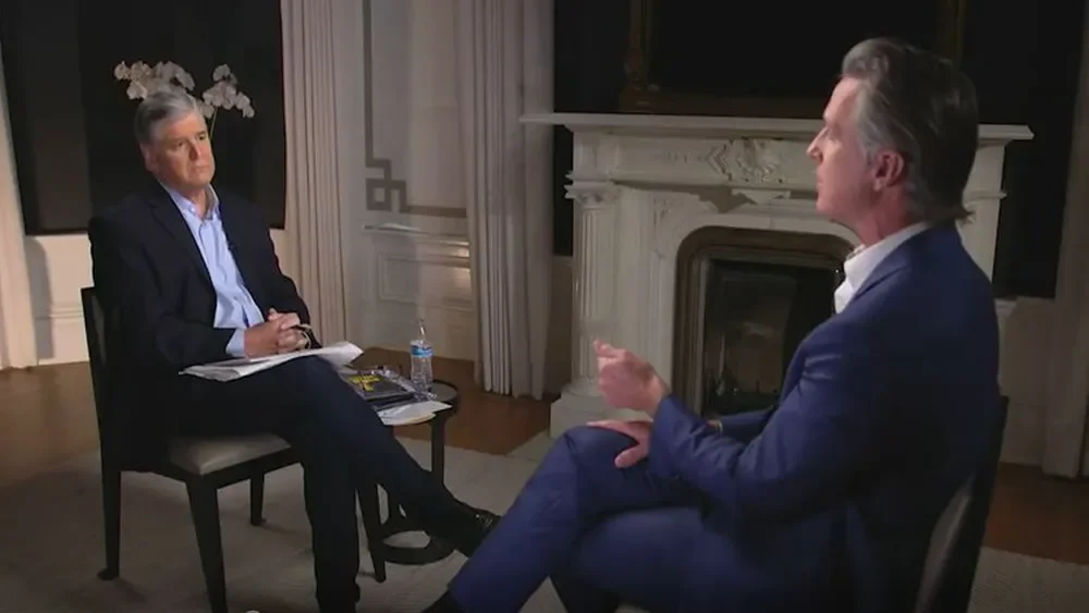 Newsom Fires Back at Hannity Over SAT Jab, Highlighting Dyslexia