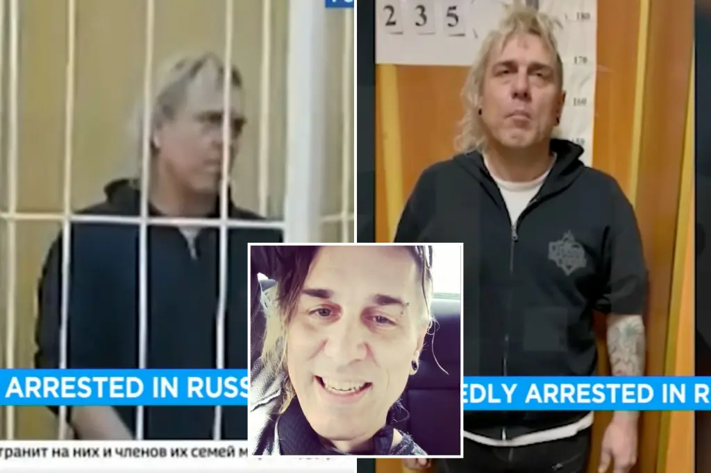 US Rock Band Manager Arrested on Drug Charges in Moscow