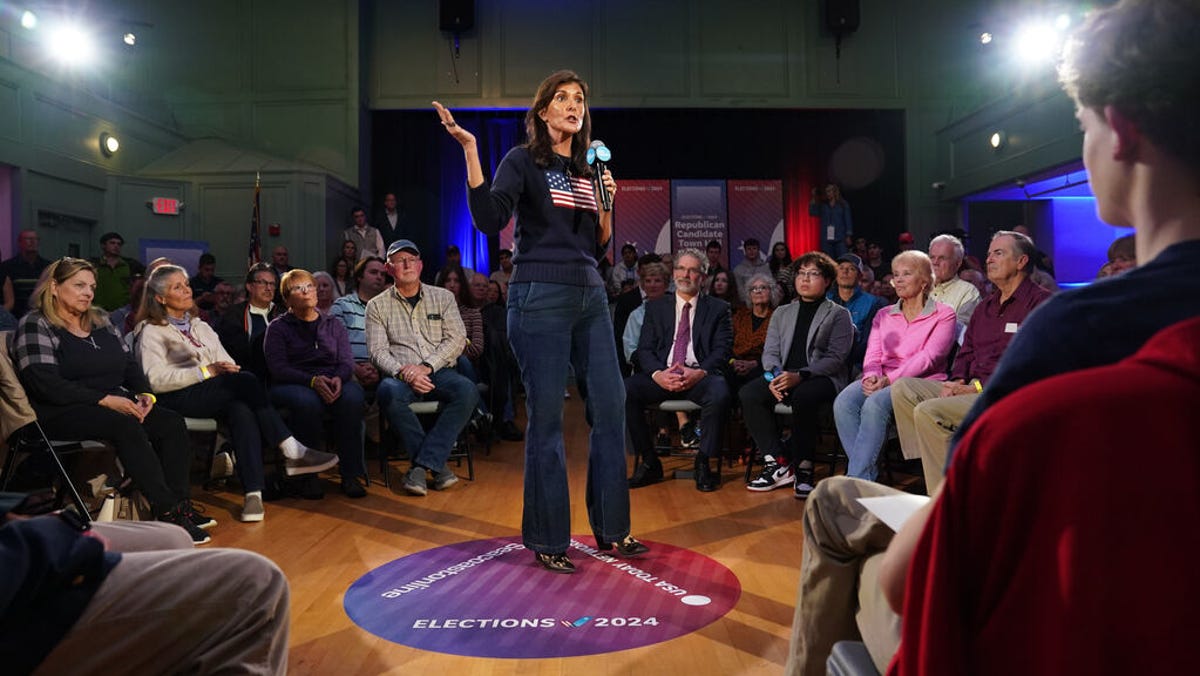 "Nikki Haley Emerges as Strong Contender to Trump in GOP Presidential Race"