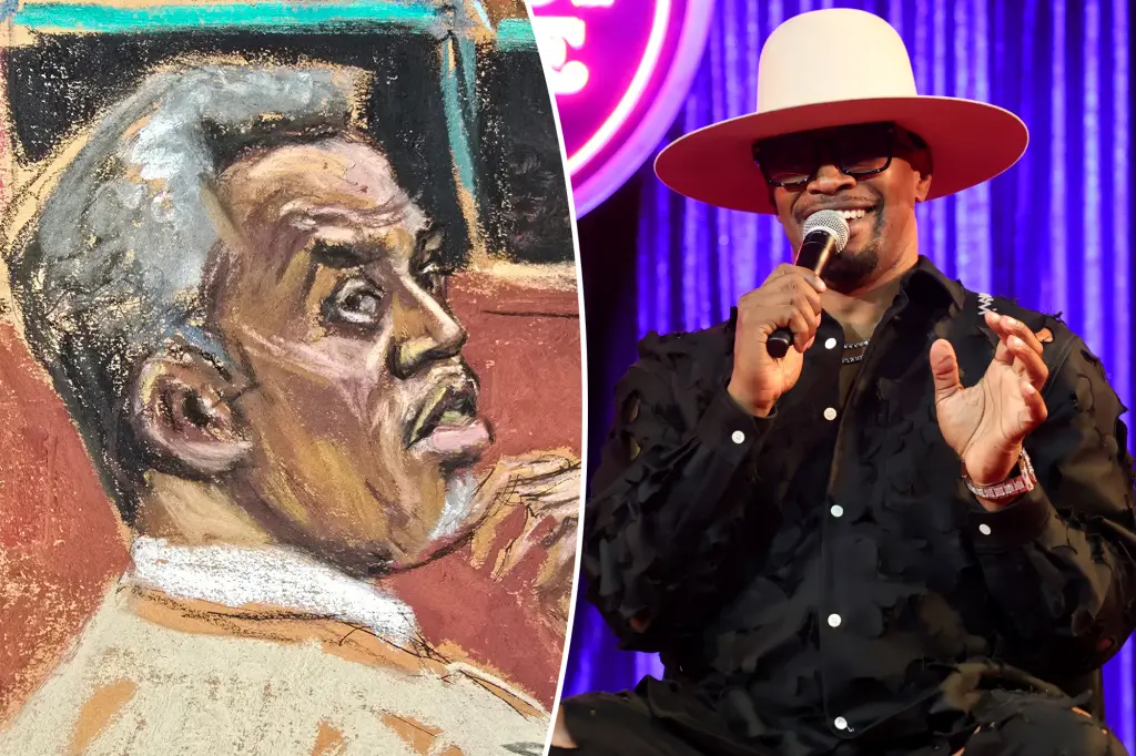 Featured image for Jamie Foxx Criticizes Diddy Amid Rumors and Legal Controversies