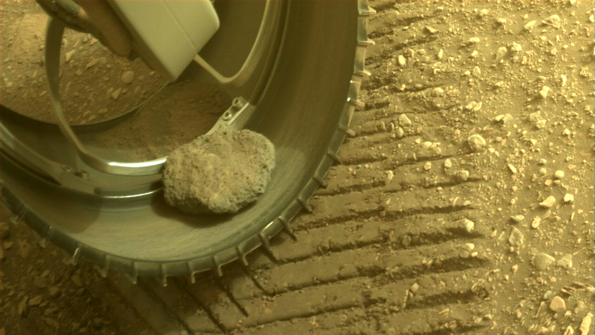 NASA's Perseverance rover bids farewell to beloved 'pet rock' on Mars